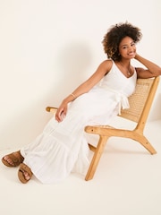 FatFace Thea White Beachwear Dress - Image 5 of 7