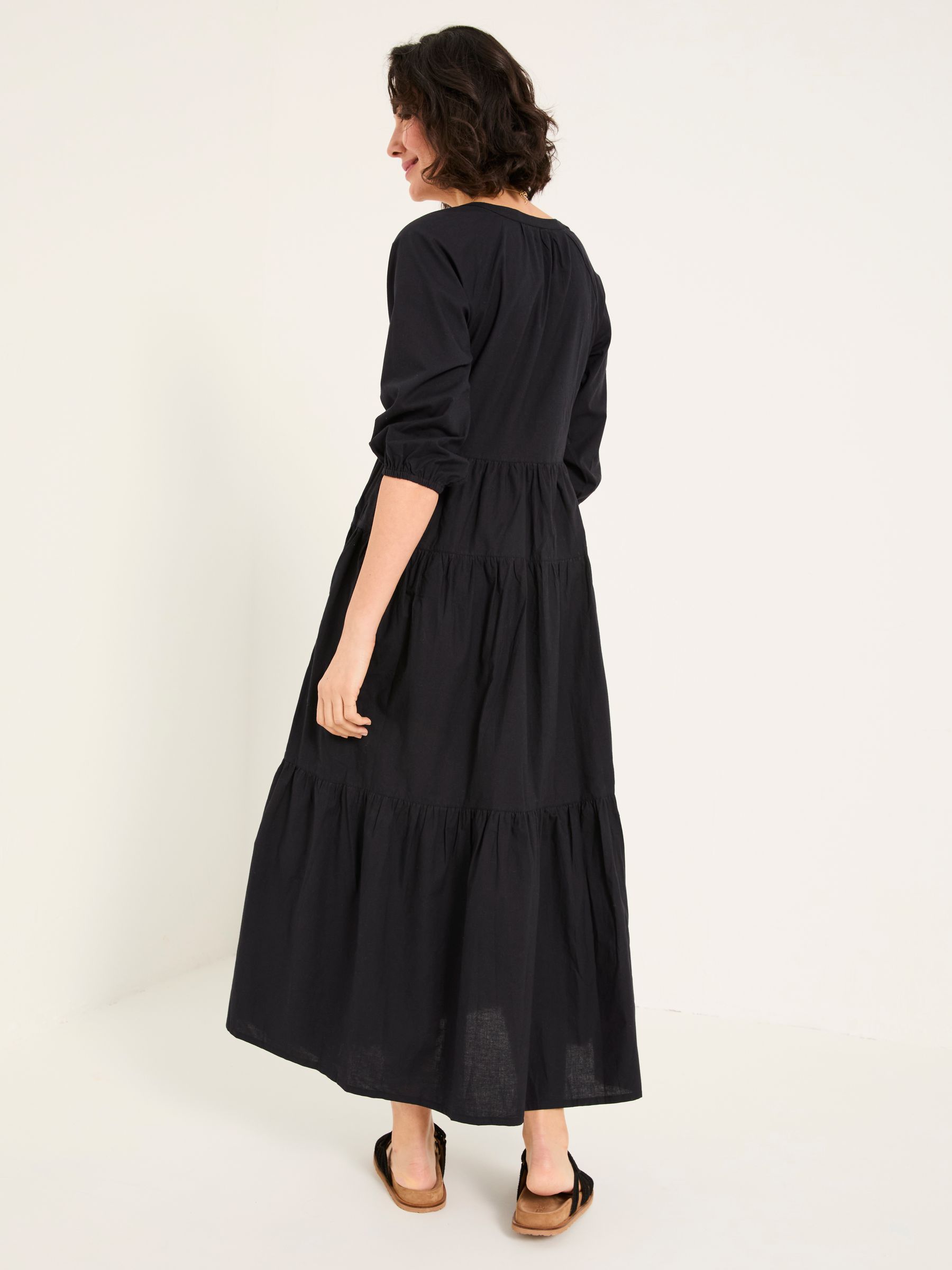 Buy FatFace Kelly Black Maxi Dress from Next USA