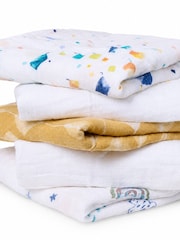 Aden+Anais Essentials Pamučni kvadrati od muslina 5 paket - Slika 1 od 9