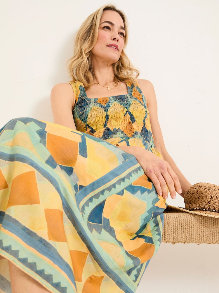Estampado abstracto multicolor - FatFace Midi Dress - Imagen 1 de 10 Estampado abstracto multicolor - FatFace Midi Dress - Imagen 1 de 10
