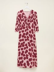 FatFace Pippin Multi Poppies Midi Dress - Image 5 of 5