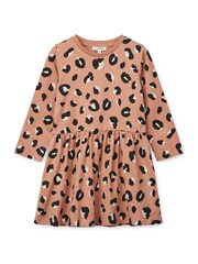 Liewood Pink 100% Cotton Lima Longsleeve Dress - Image 1 of 3
