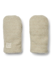 Liewood Adult Grey Veronika Pile Stroller Gloves - Image 1 of 3