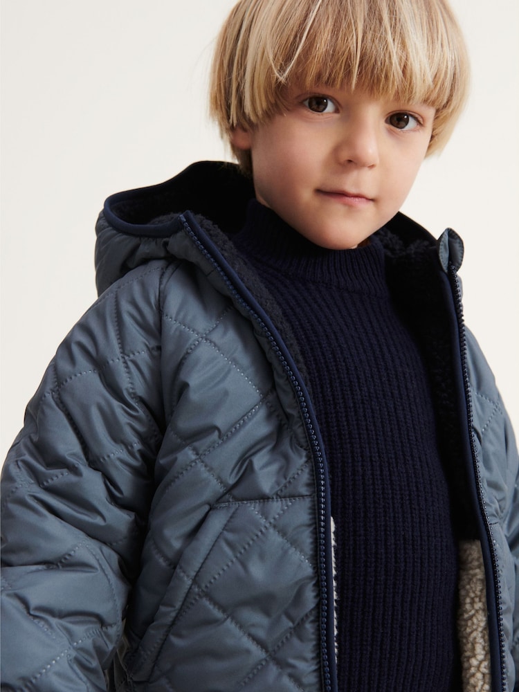 Liewood Blue Jackson Reversible Jacket - Image 8 of 8