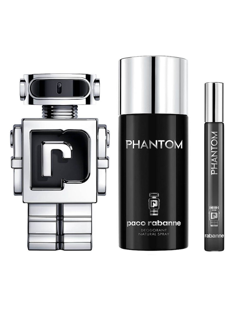 Rabanne Phantom Eau de Toilette 100ml, Deodorant 150ml & Travel Spray 10ml Gift Set (Worth Over £141) - Image 2 of 4