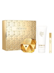 Rabanne Lady Million Eau de Parfum 80ml, Body Lotion 100ml & Travel Spray 10ml Gift Set (Worth Over £131) - Image 1 of 4