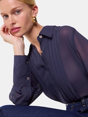 Bluză cu detaliu și cute fine Whistles Maya - Imaginea 4 din 5