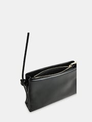 Whistles Black Amity Triple Pouch Bag - Image 3 of 5