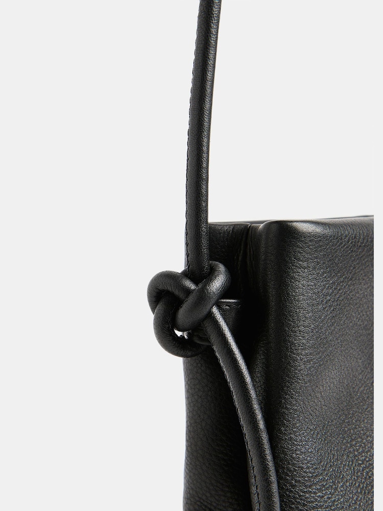 Whistles Black Amity Triple Pouch Bag - Image 4 of 5