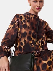Whistles Black Amity Triple Pouch Bag - Image 5 of 5