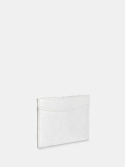 Whistles Silver Shiny Croc Effect Card Holder - Image 2 of 4