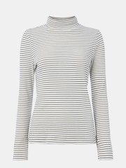 Whistles Stripe Rib Detail Polo T-Shirt - Imagen 5 de 5