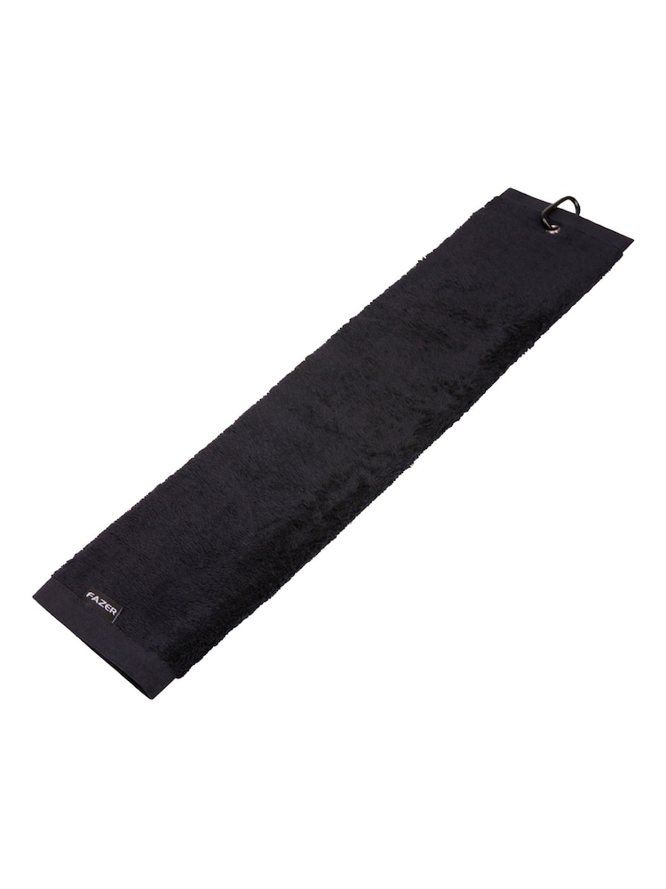 Fazer Premium Golf Black Towel - Image 1 of 2