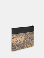 Whistles Natural Una Snake Panel Purses - Image 2 of 4