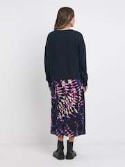 JD Williams 2 In 1 Printed Slip Dress With Jumper - Imagen 3 de 5
