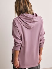 Anthology by JD Williams Purple Premium Longline Hoodie - Image 2 of 4