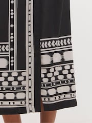 JD Williams Black Wrap Skirt - Image 4 of 4