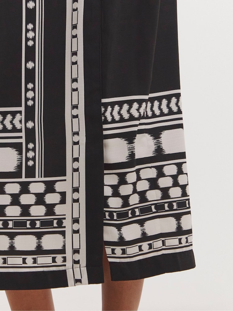 JD Williams Black Wrap Skirt - Image 4 of 4