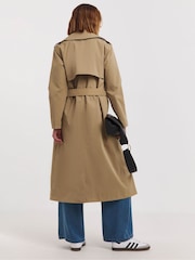 JD Williams Natural Classic Trench Jacket - Image 2 of 4