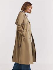 JD Williams Natural Classic Trench Jacket - Image 3 of 4
