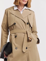 JD Williams Natural Classic Trench Jacket - Image 4 of 4