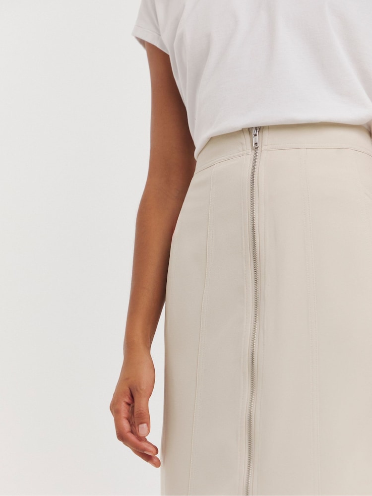 JD Williams Natural Utility A-Line Skirt - Image 4 of 4