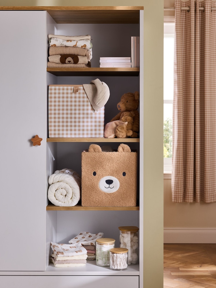 Jojo Maman Bébé Set of 2 Bear Cube Storage Boxes - Image 1 of 4