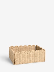 Jojo Maman Bébé Natural Elodie Scallop Storage Basket - Image 3 of 6