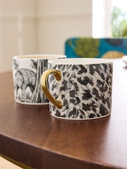 Clarke & Clarke Set of 2 Kisumu Mugs - Image 2 of 5