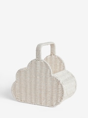 Jojo Maman Bébé White Woven Cloud Basket - Image 2 of 6