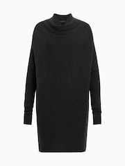 AllSaints Black Ridley Jumper Dress - Image 7 of 7