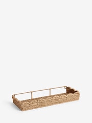 Jojo Maman Bébé Natural Elodie Scallop Wall Shelf - Image 5 of 6
