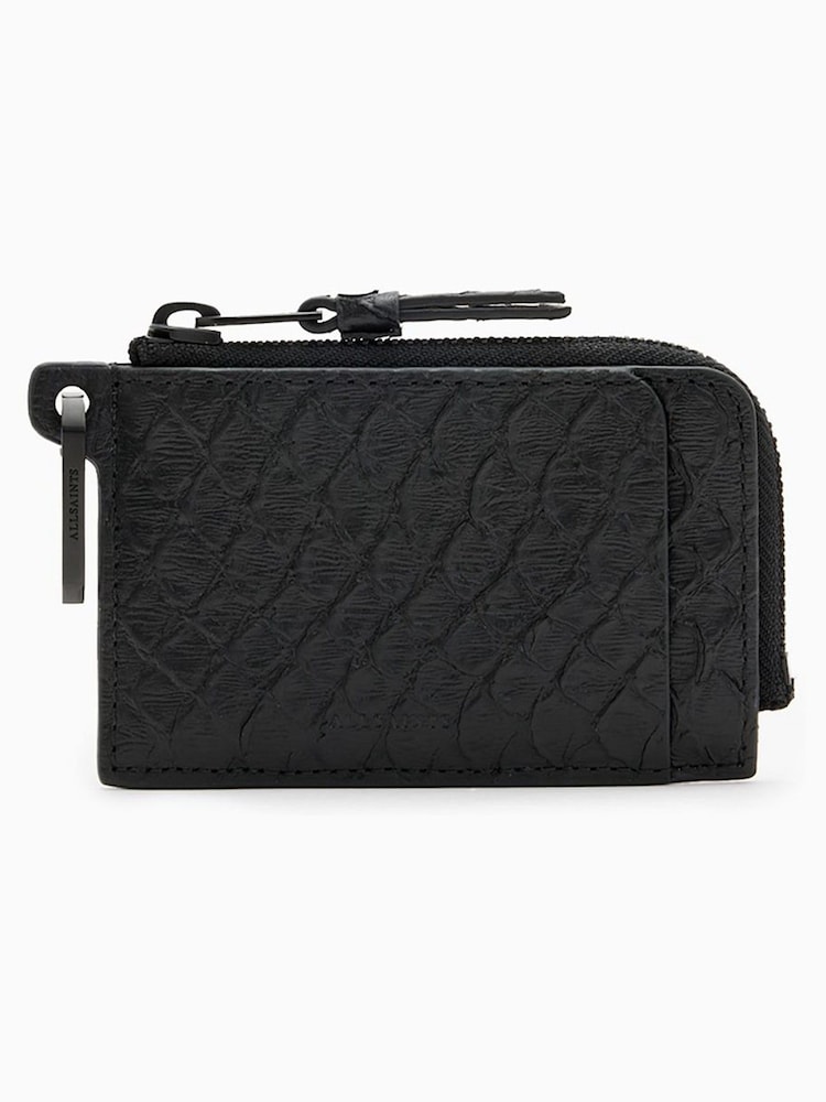 AllSaints Remy Snake Print Wallet - Изображение 1 из 4