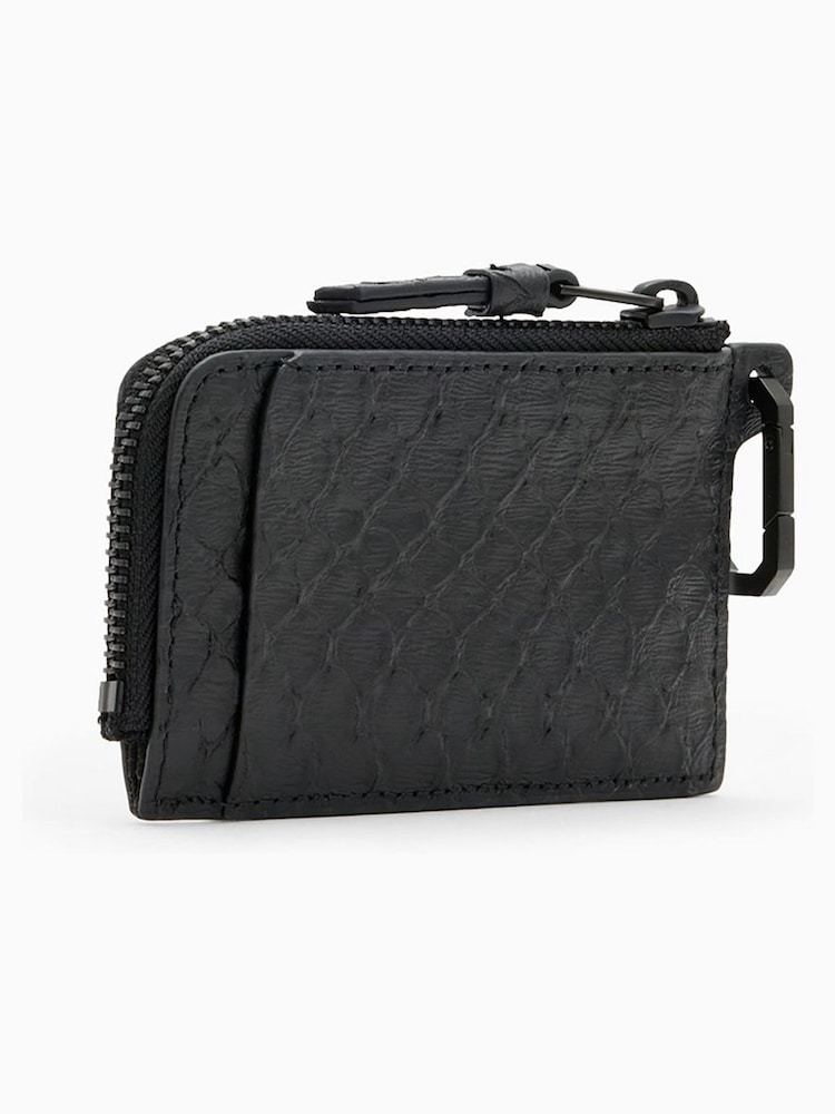 AllSaints Remy Snake Print Wallet - Изображение 4 из 4