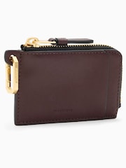AllSaints Red Remy Wallet - Image 3 of 5