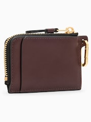 AllSaints Red Remy Wallet - Image 5 of 5