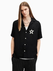 AllSaints Black Wish Shirt - Image 1 of 9