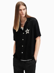 AllSaints Black Wish Shirt - Image 4 of 9