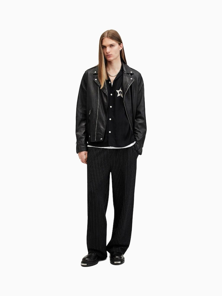 AllSaints Black Wish Shirt - Image 6 of 9