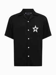 AllSaints Black Wish Shirt - Image 9 of 9
