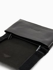AllSaints Black Yua Luxe Clutch - Image 2 of 10