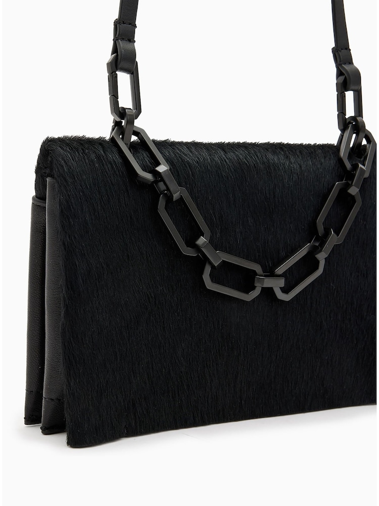 AllSaints Yua Luxe Clutch - Image 4 of 10