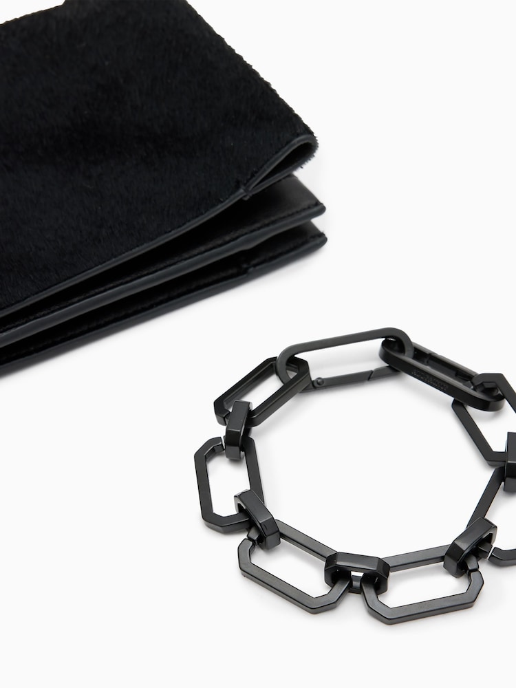 AllSaints Yua Luxe Clutch - Image 5 of 10