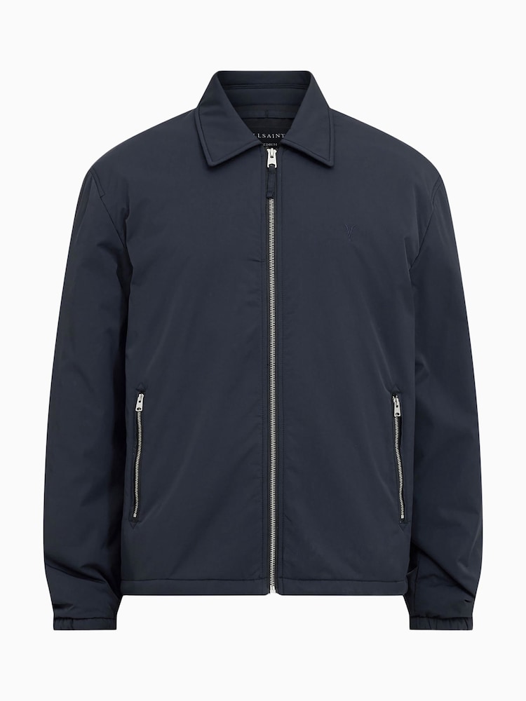 AllSaints Blue Beatty Jacket - Image 7 of 7