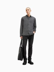 AllSaints Blue Lorella Shirt - Image 3 of 9