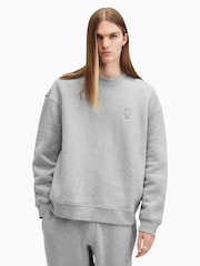 AllSaints Grey Haven Crew Sweatshirt - Image 5 of 8
