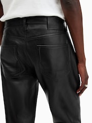 AllSaints Black Lynch Trousers - Image 6 of 10