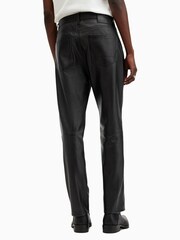 AllSaints Black Lynch Trousers - Image 8 of 10