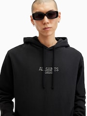 AllSaints Black Bones Oth Hoodie - Image 2 of 6