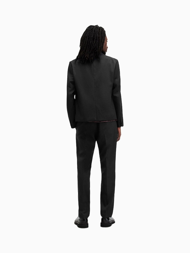 AllSaints Grey Blackwater Trousers - Image 7 of 8